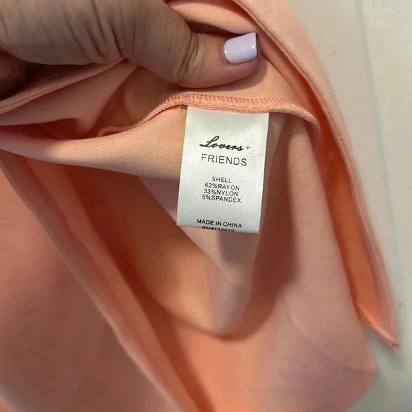 Lovers + Friends Skylar Midi Dress in Gardenia Size XL - Picture 5 of 8